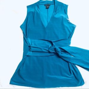 Grace Dane Lewis Sleeveless Wrap Top